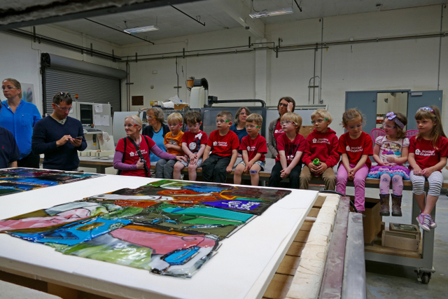 Three Fieldtrips with Bullseye Glass